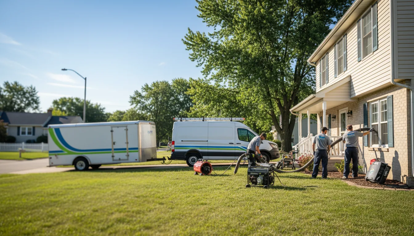 Flooded Basement Restoration And Cleanup With Repair in Angora, NE near me